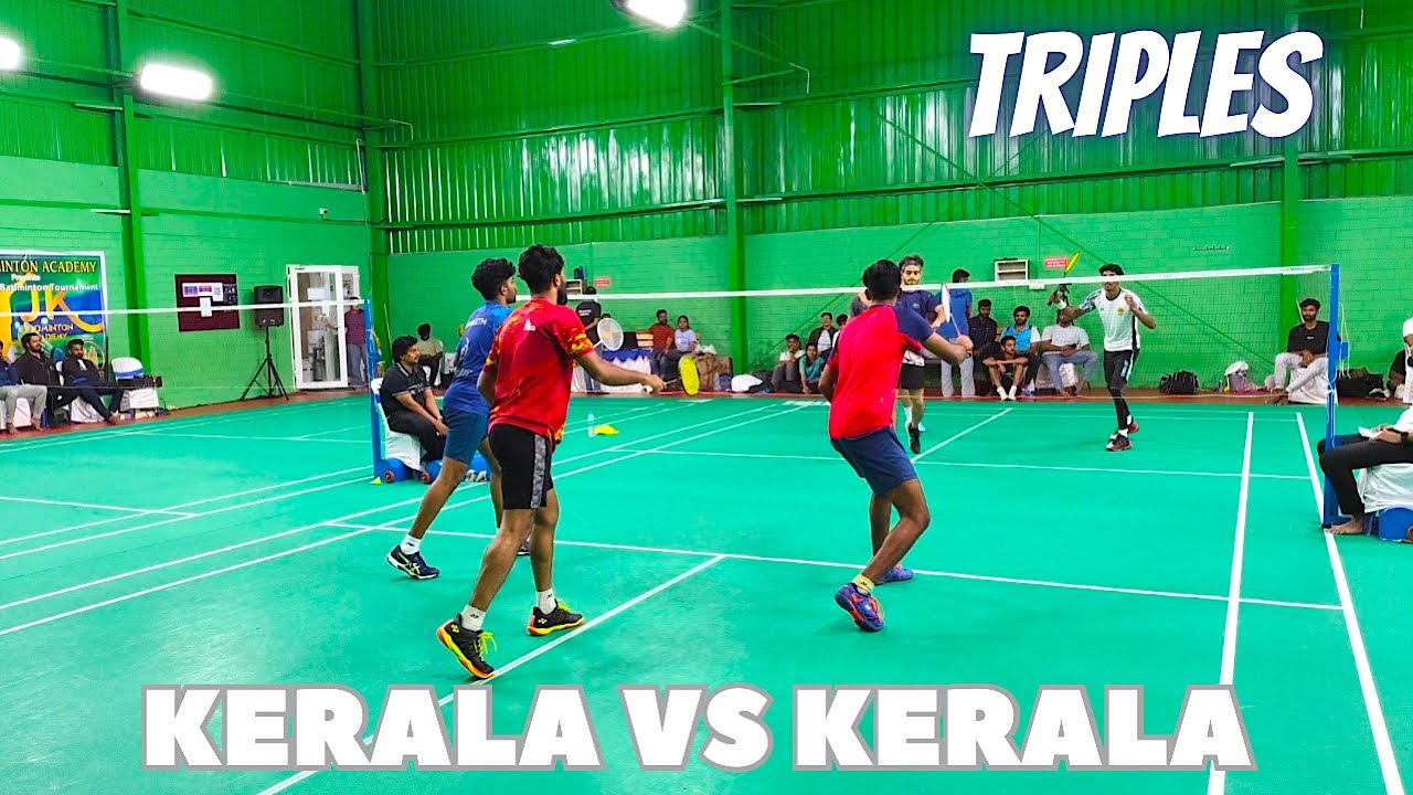 Triples - SHANU/ATHUL/HARI vs AMBILI/AMJID/SHIJAS || Bangalore Badminton Tournament 2025 