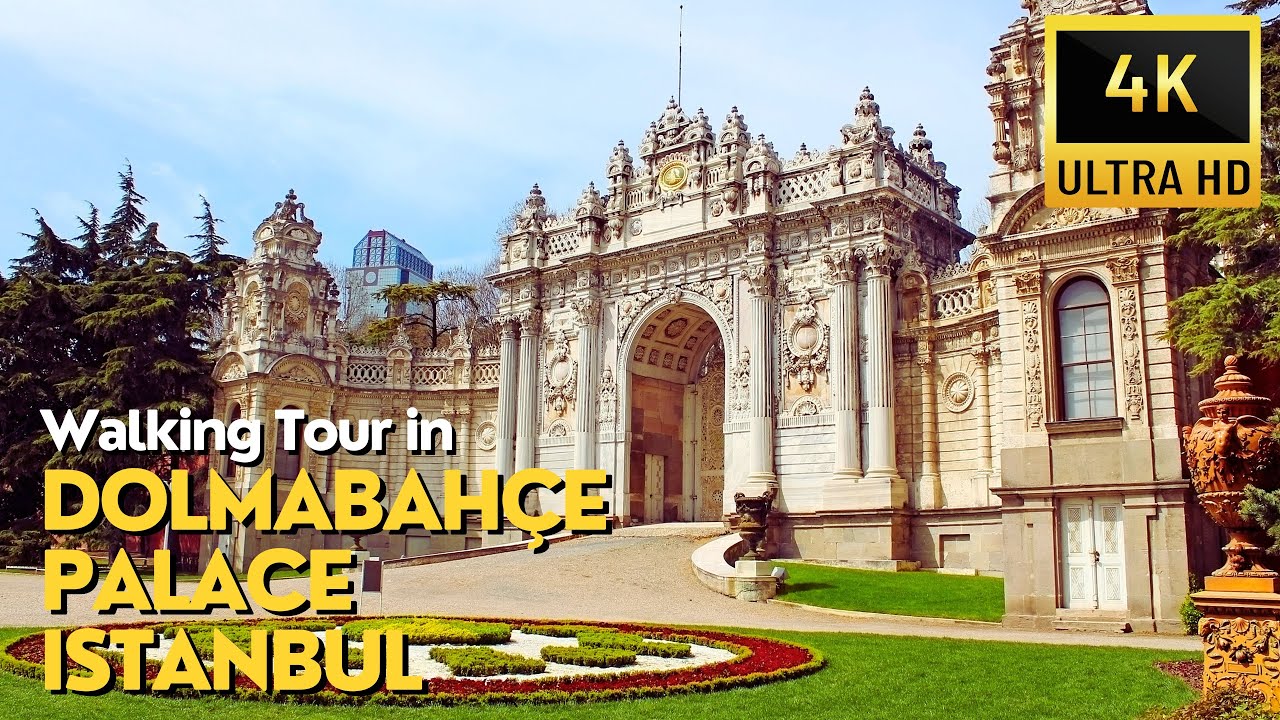 Dolmabah&ccedil;e Palace, Istanbul (2024) Walking Tour | Last Palace of Ottoman Empire a Must Visit | 4K