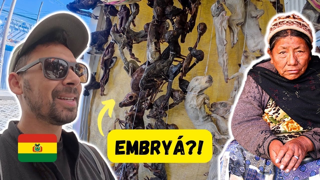 Objavili sme BOSORÁCKY TRH v Bolívii🇧🇴