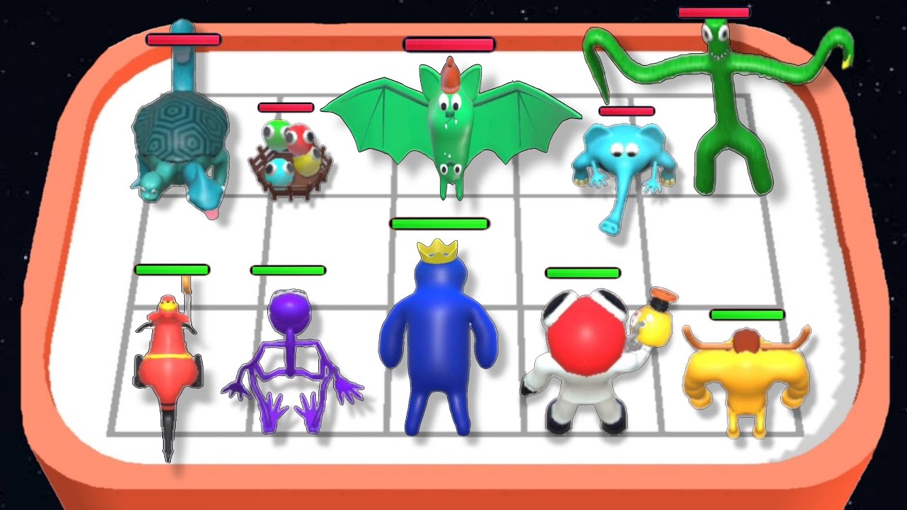 Merge Color Friends Mods | Merge Monster Rainbow Friends ☆ Merge Battle
