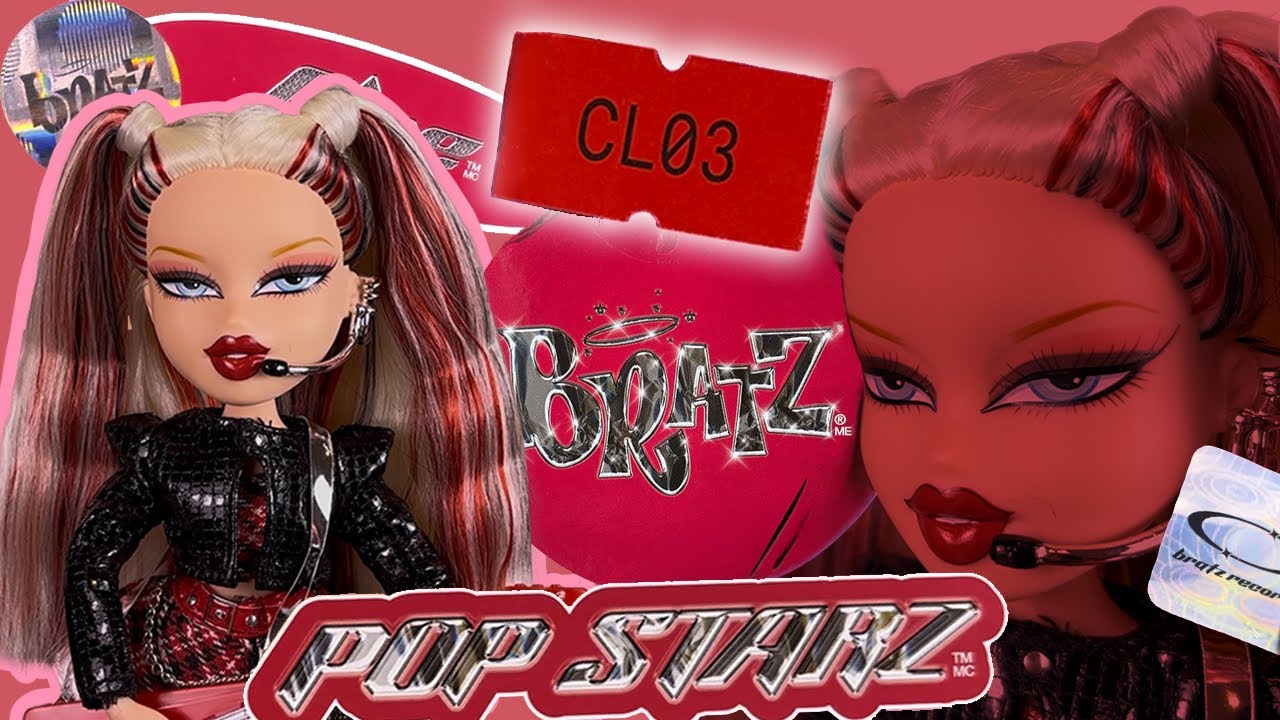 ¡ROCKERA! ❤️🖤 | Muñeca Cloe de Bratz Pop Starz ¡Unboxing y revisión! 🤩