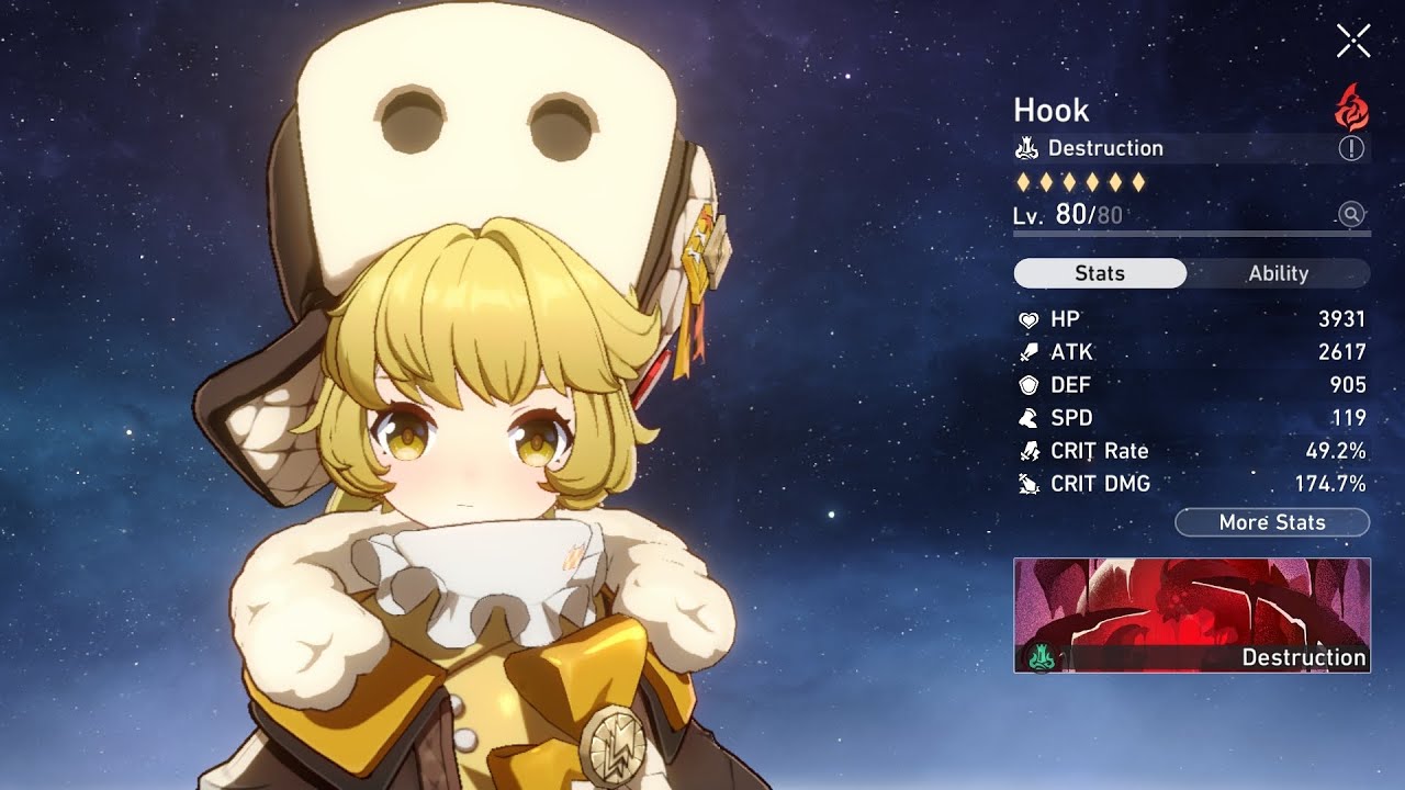 [HSR] Hook is SS Tier 🤣 new event 1.6.2