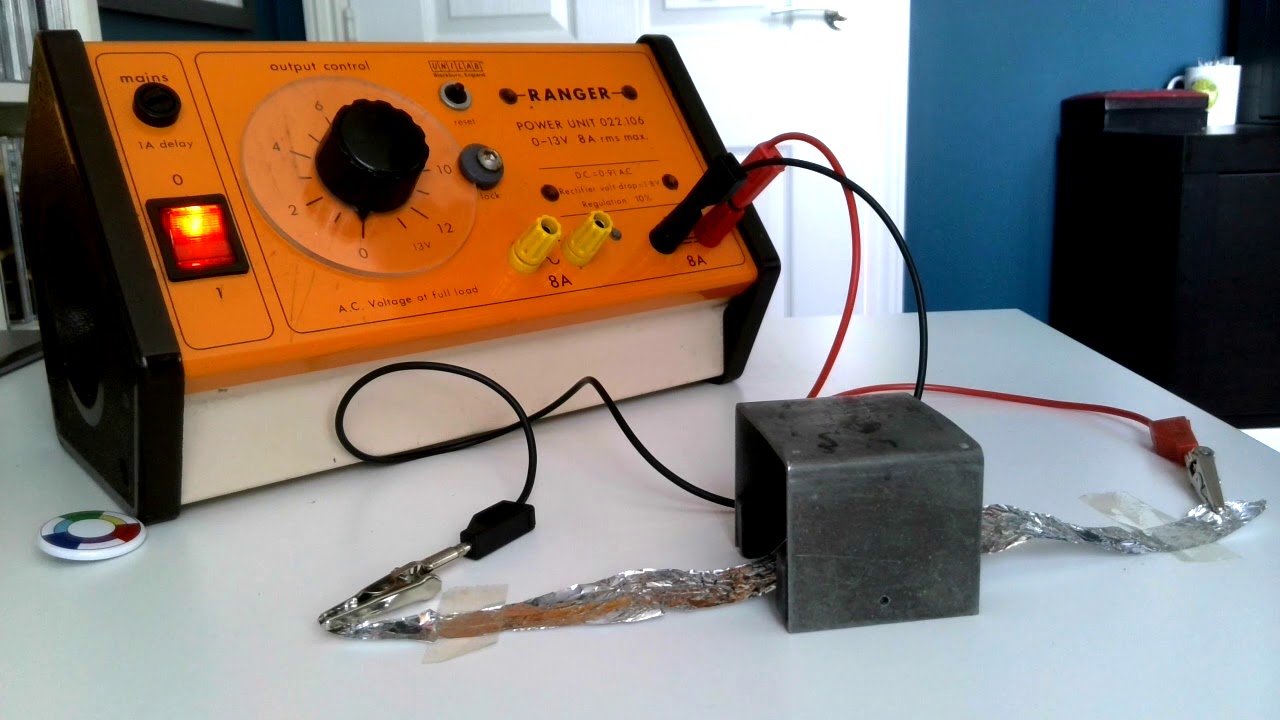 A wire moving in a magnetic field