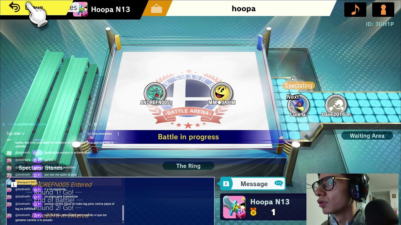 JUGANDO SMASH CON LOS COMPAS