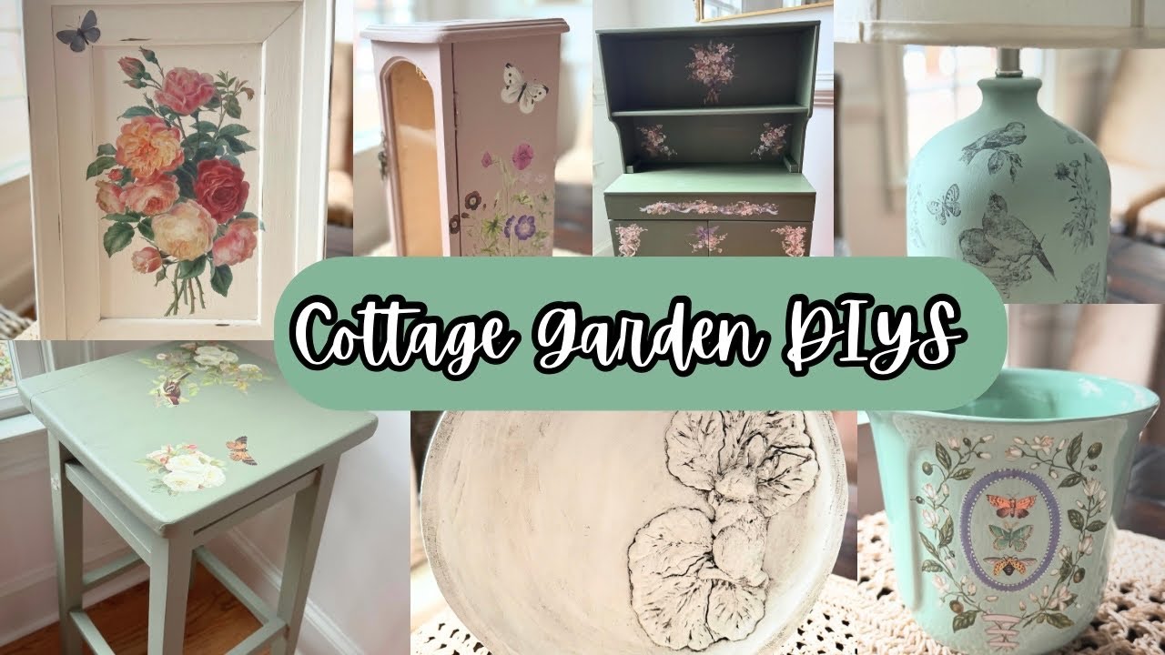NEW Iron Orchid Designs Spring Release 🌸 Cottage Garden DIY Decor
