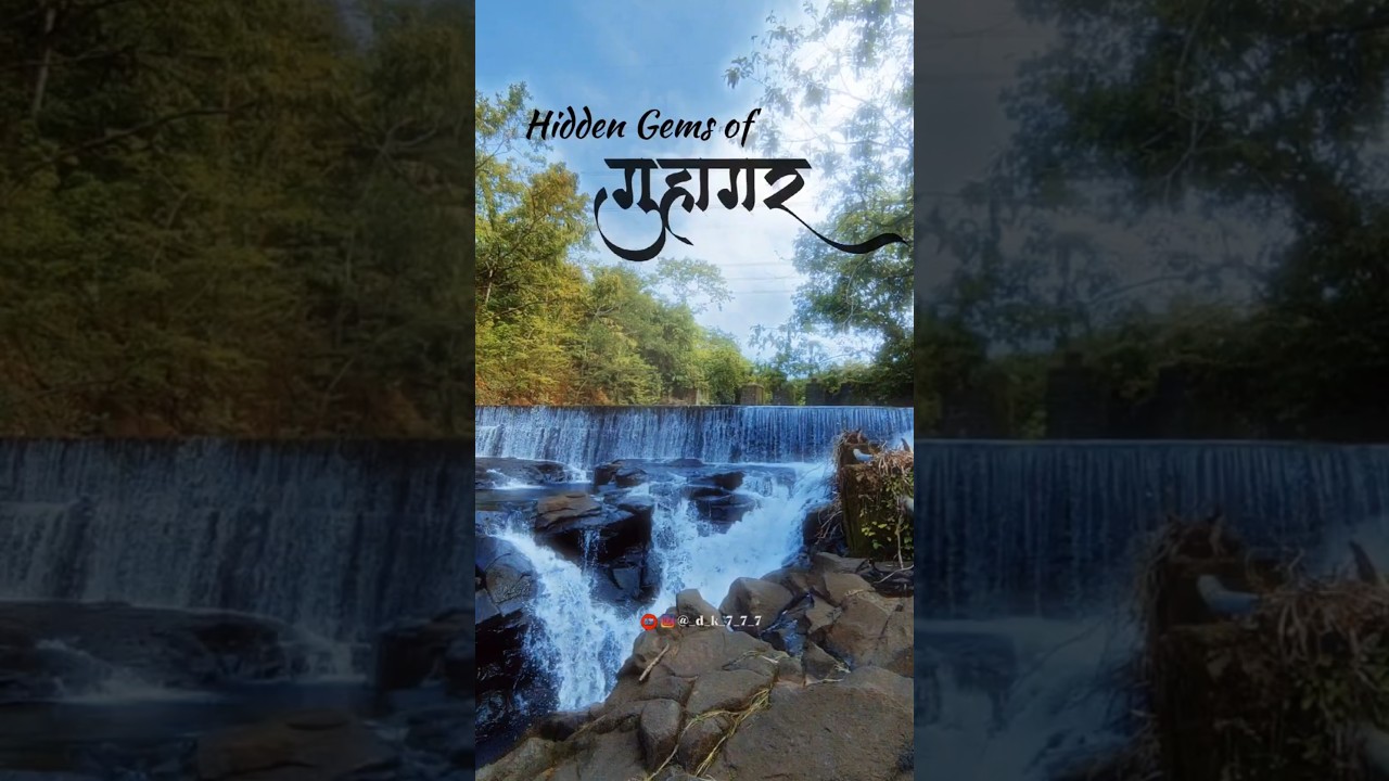 HIDDEN GEMS OF 📍GUHAGAR  #guhagar #explore #kokan #waterfall #pool #mansoon #explorepage #viral