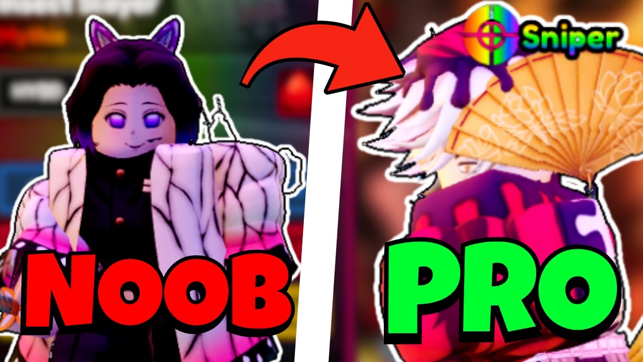 Я прошел путь от новичка до ПРО в Anime Destiny в Roblox