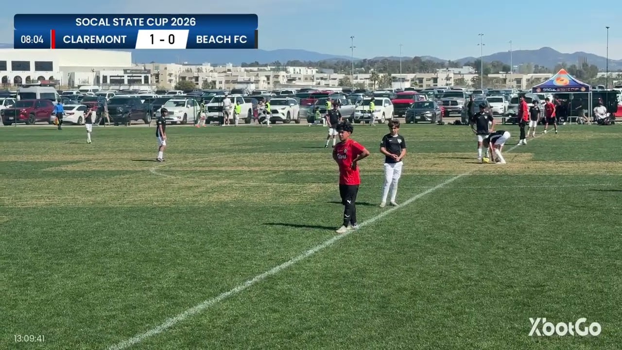 SoCal State Cup 2026 Claremont Stars 2 VS Beach FC 0
