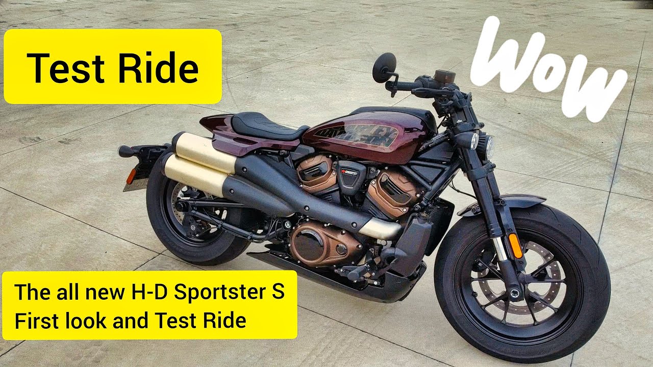 The all new Harley Davidson Sportster S | The Muscle Custom Cruiser | First look and Test Ride