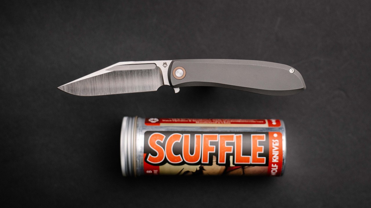 Jack Wolf Knives Scuffle: Bowie-Inspired Beast (Design + Teardown)