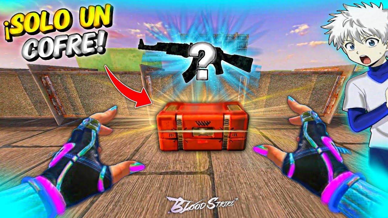 SÓLO Puedo Usar😱​ el Arma del PRIMER COFRE📦​ en BLOODSTRIKE