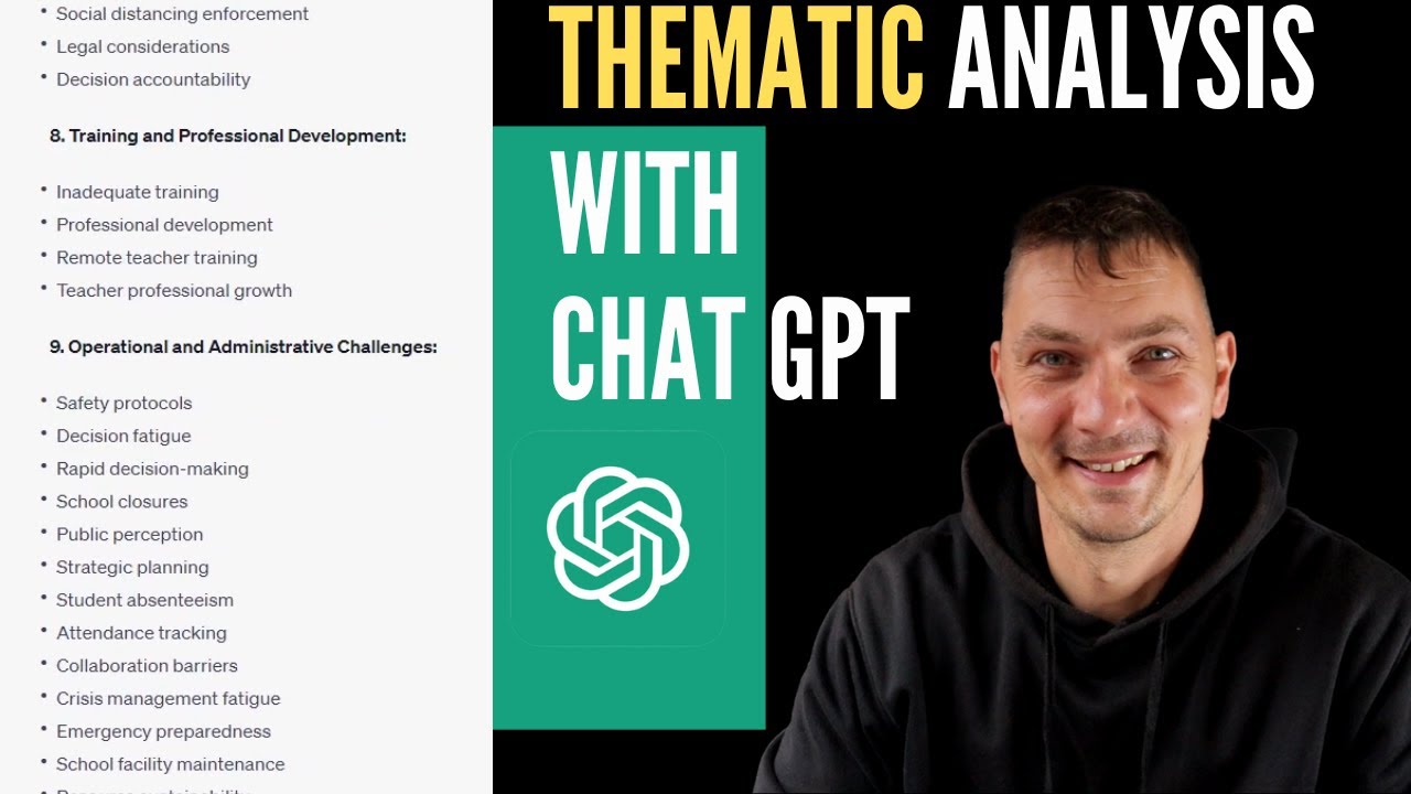 Тематический анализ с помощью ChatGPT — 3 способа создания и/или организации тем в ChatGPT