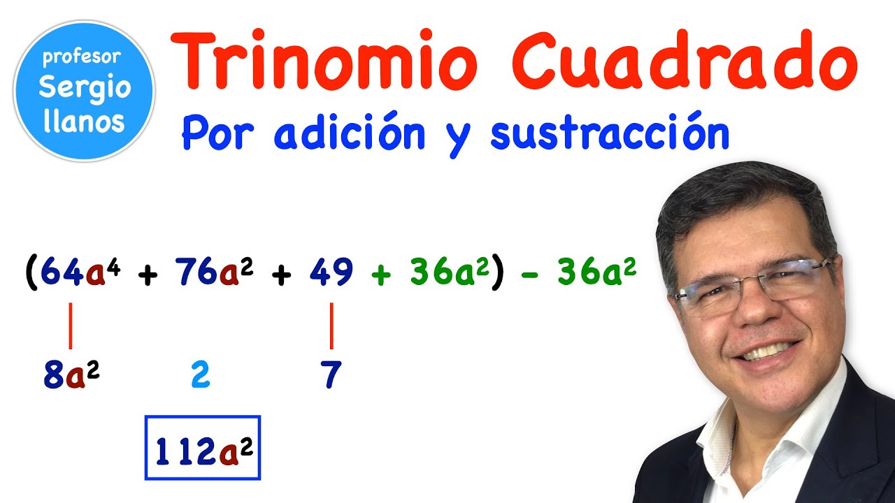 Factorización Trinomio Cuadrado Perfecto por adición y sustracción