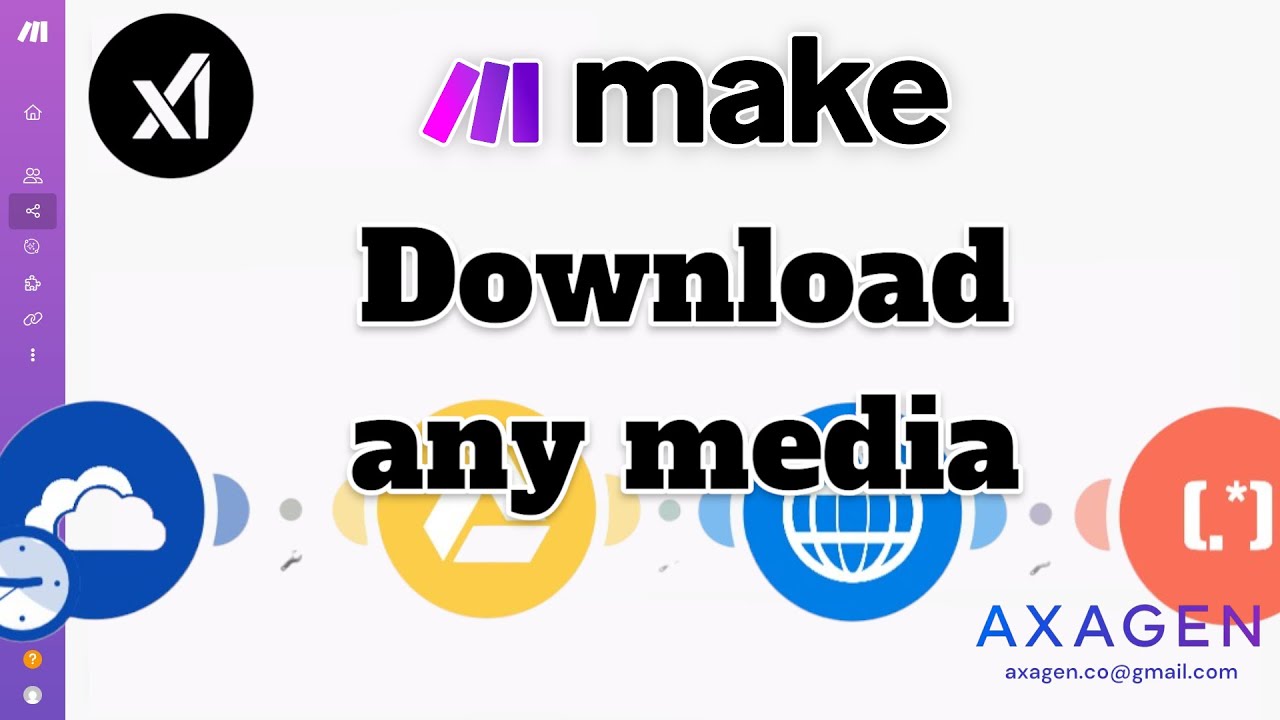 Make.com: Получение скачиваемых URL (Диск, веб, ИИ) и отправка медиа куда угодно