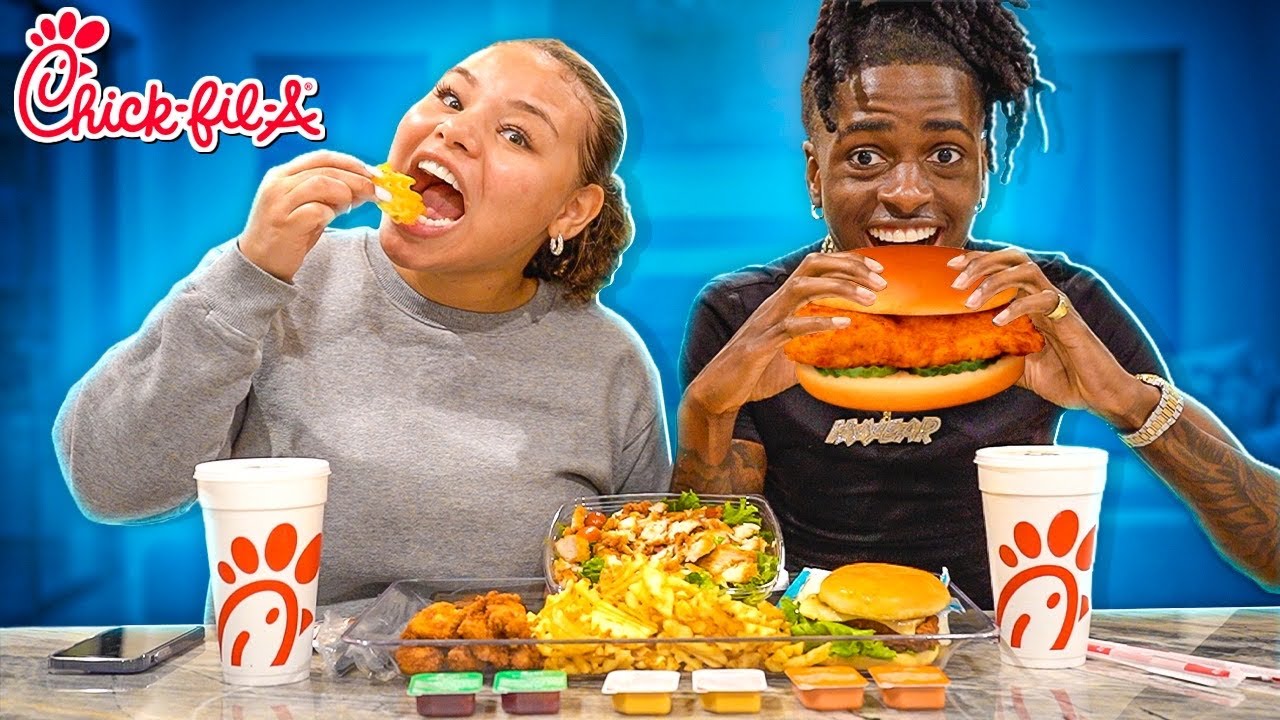 Massive Chick-Fil-A Feast • MUKBANG