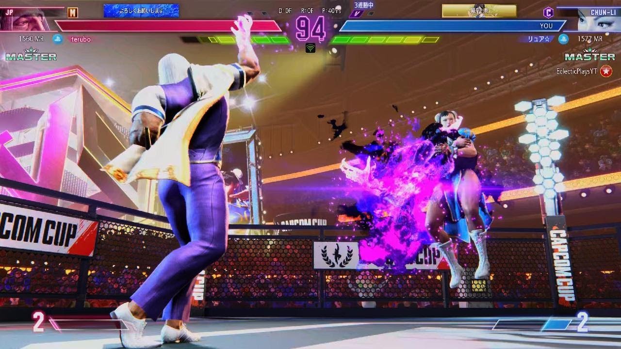 【スト6】春麗 VS JP