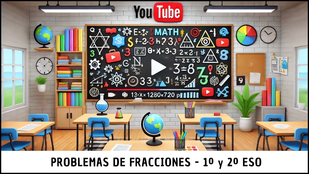 Problemas de fracciones (Nivel 1º y 2º ESO)