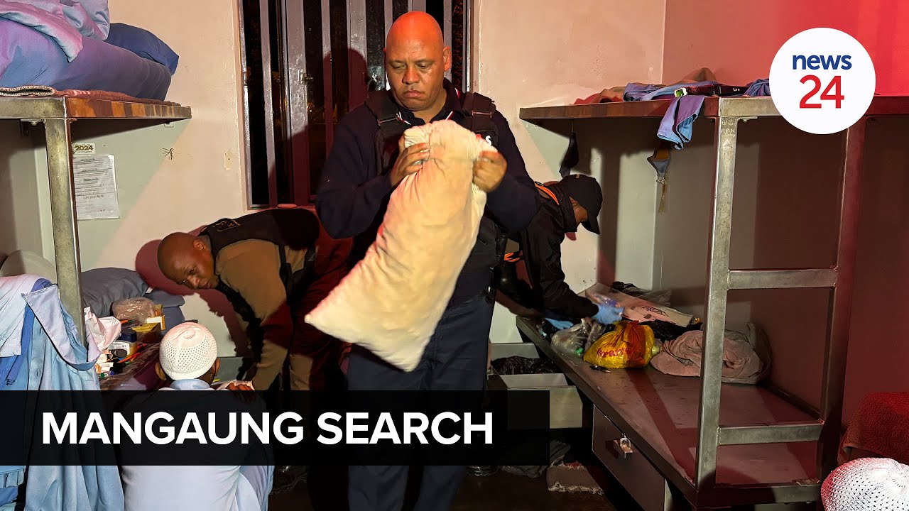 WATCH | Officials surprise inmates with raid at Mangaung prison, Thabo Bester's old home