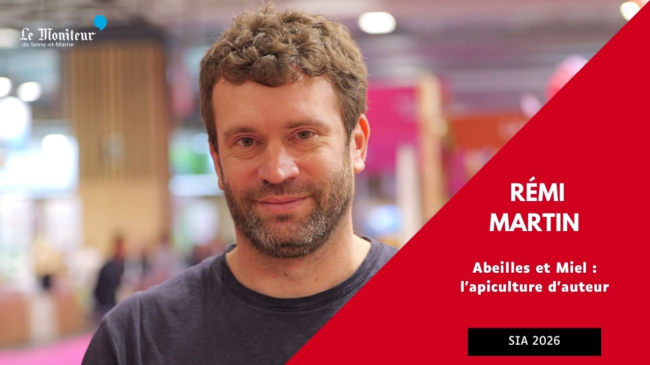Salon de l’agriculture 2026 : Rémi Martin, l’apiculteur au miel d'auteur
