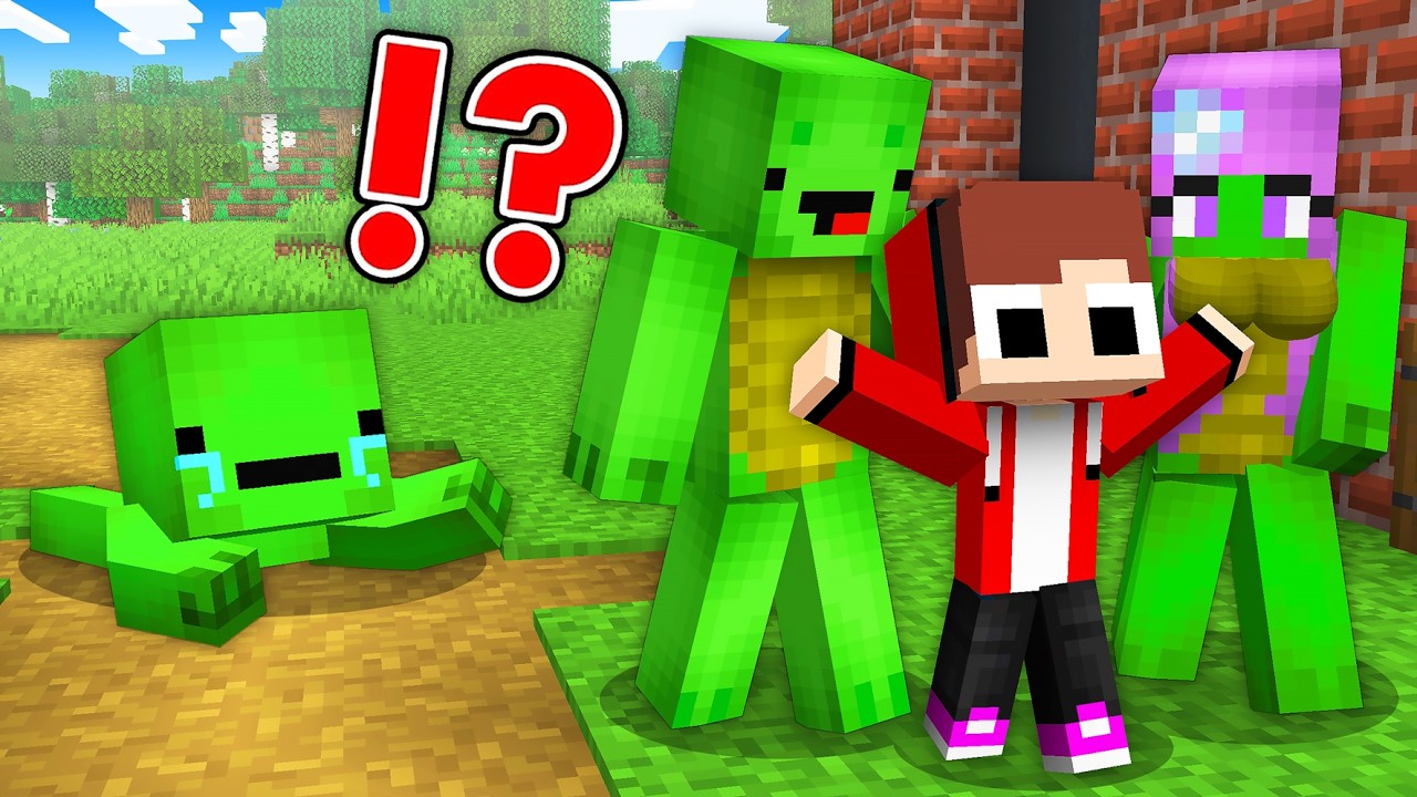 Poor Baby Mikey and Bad Parents! Maizen Family Sad Story in Minecraft - Maizen