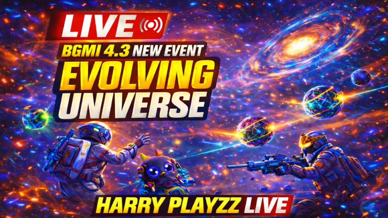 NEW UPDATE 4.3 EVOLVING UNIVERSE LIVE | IQOO 15 120 FPS BGMI 🔥 FPS METER LIVE #iqoo15 #bgmi #120fps