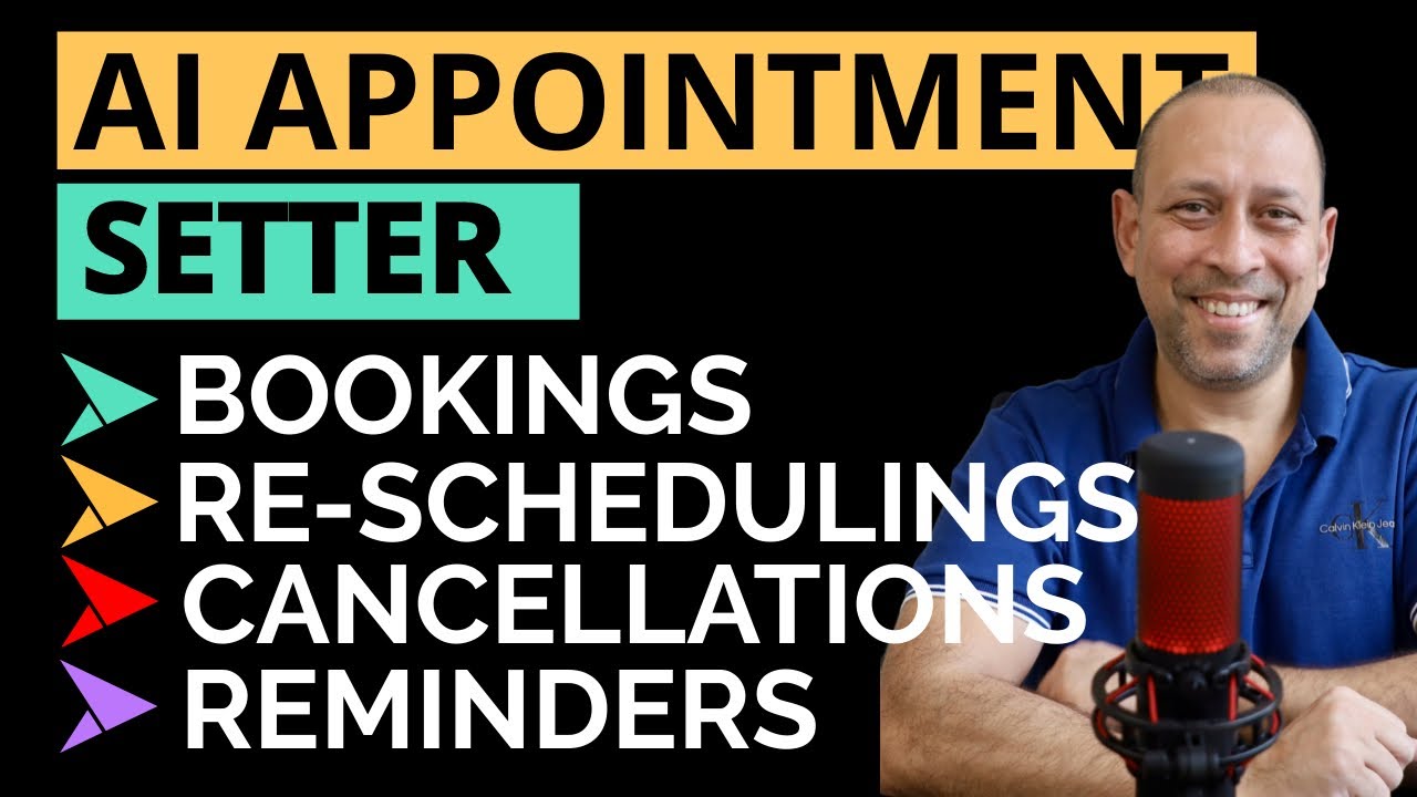 How to Build a Voice AI Appointment Setter with Bookings, Rescheduling, and Cancellations