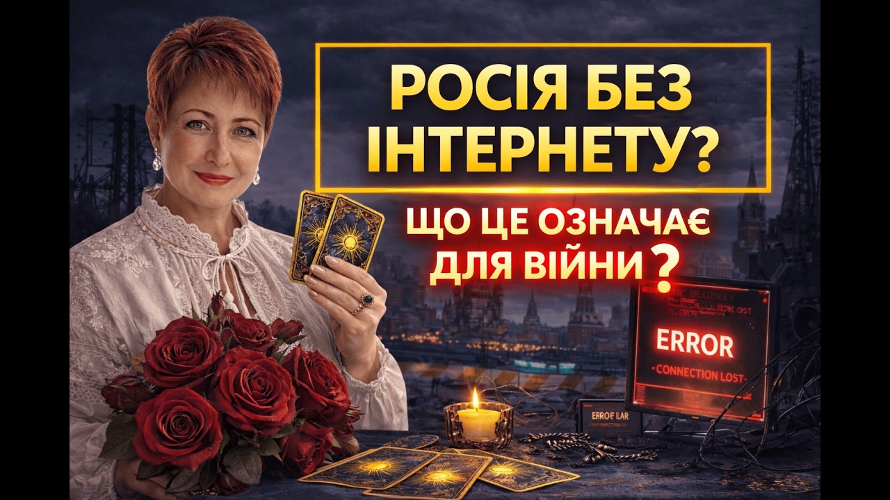 👉 РОСІЯ БЕЗ ІНТЕРНЕТУ? ЯК ЦЕ ВПЛИНЕ НА ВІЙНУ? ПРОГНОЗ ТАРО. #таропрогноз