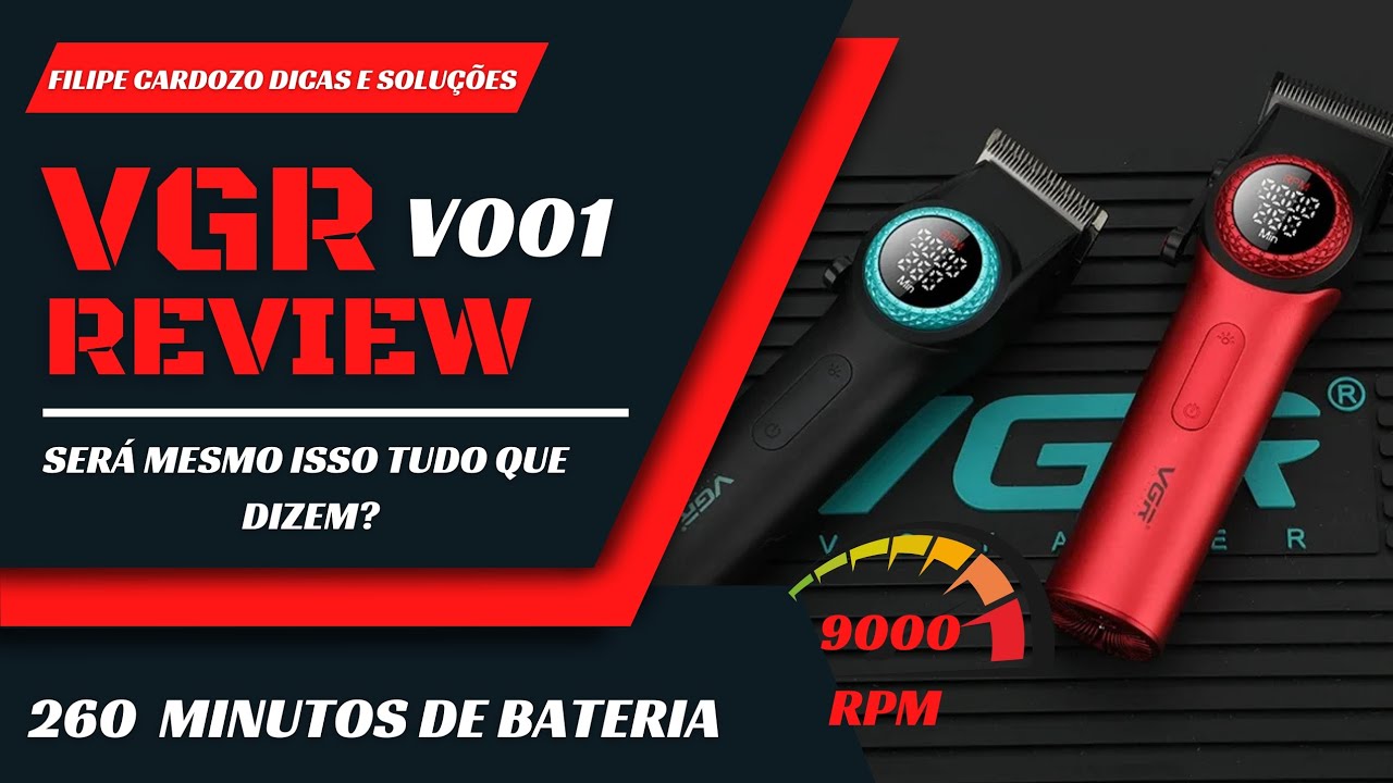 Review da máquina VGR V001 , será que é tudo isso que dizem?