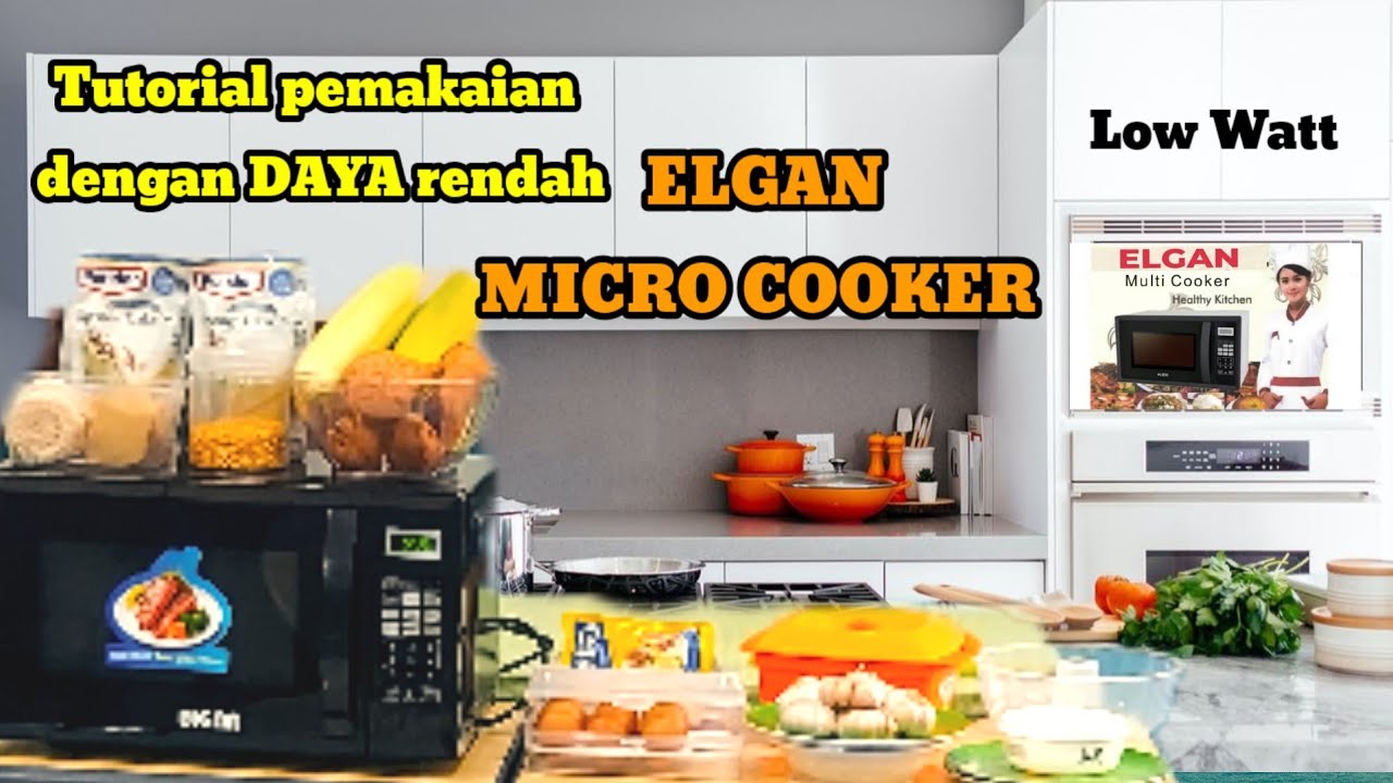 ELGAN micro cooker❗️tutorial pemakaian micro cooker elgan 