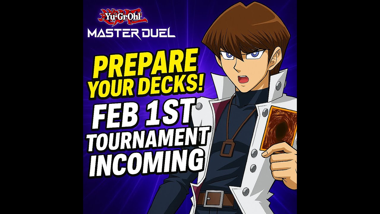 Prepare Your Decks! Feb 1st Tournament Incoming
