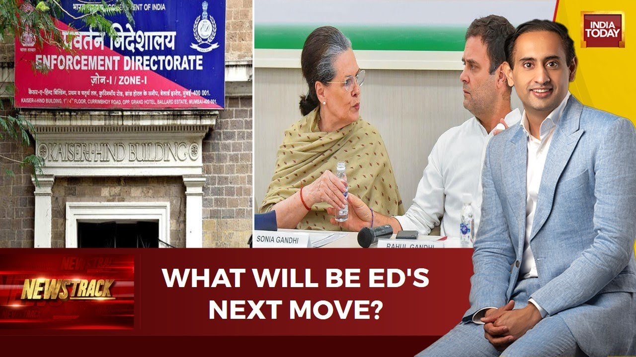 Why Has ED Sealed Congress-Owned Young Indian Office? | WATCH Panelists Debate On Newstrack