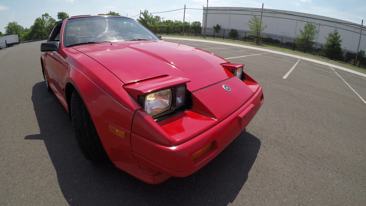 Обзор Nissan 300ZX TURBO Z31 1986 года с 5-ступенчатой ​​механической коробкой передач, цвет T-To...
