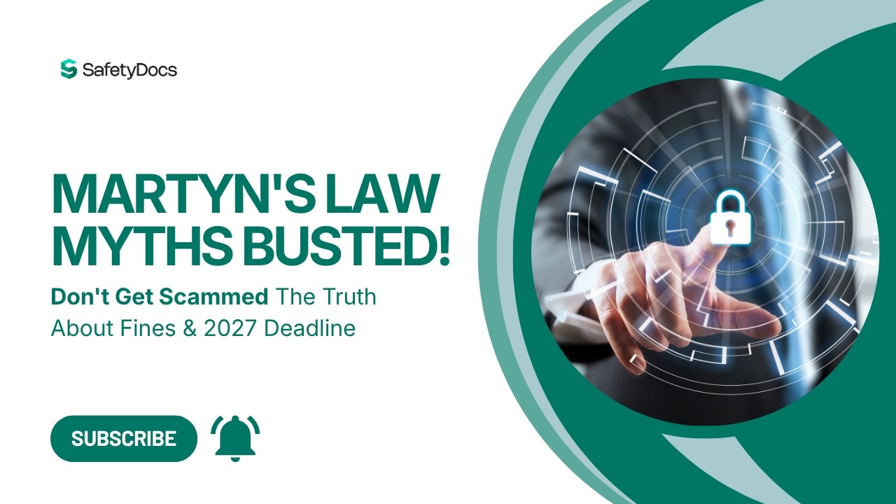 Martyn's Law Act 2025: All Your Biggest Fears and Myths Debunked (SIA Fees, Deadlines, Costs)