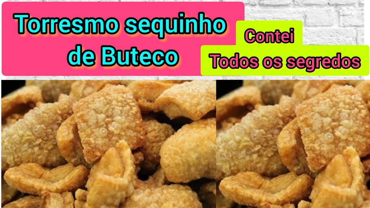 torresmo sequinho a pururuca, todos os segredos do verdadeiro torresmo de buteco!