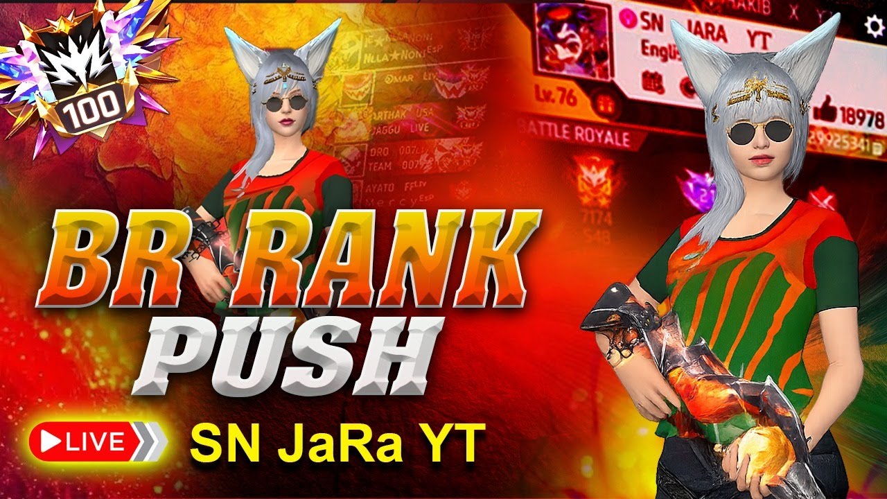 🎯 Road to Grandmaster Top | Free Fire Rank Push live With! 