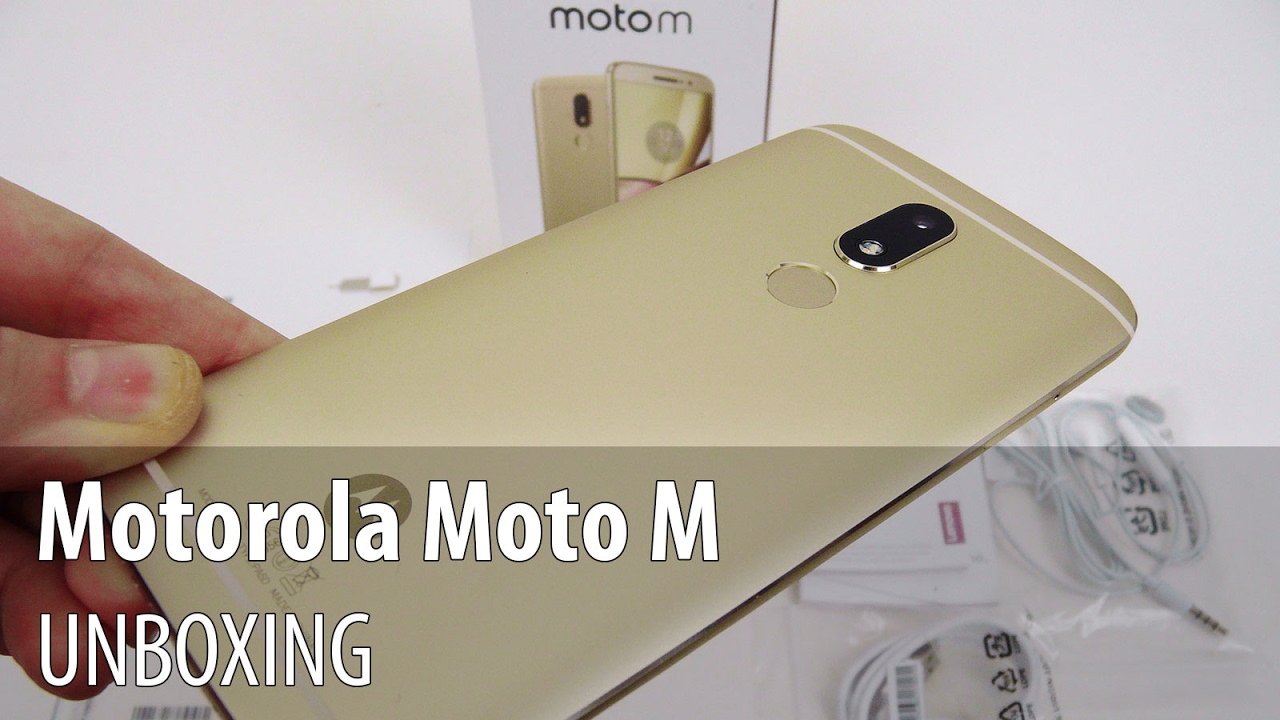 Motorola Moto M Unboxing (Midrange Smartphone With 4 GB RAM, 16 MP Camera)