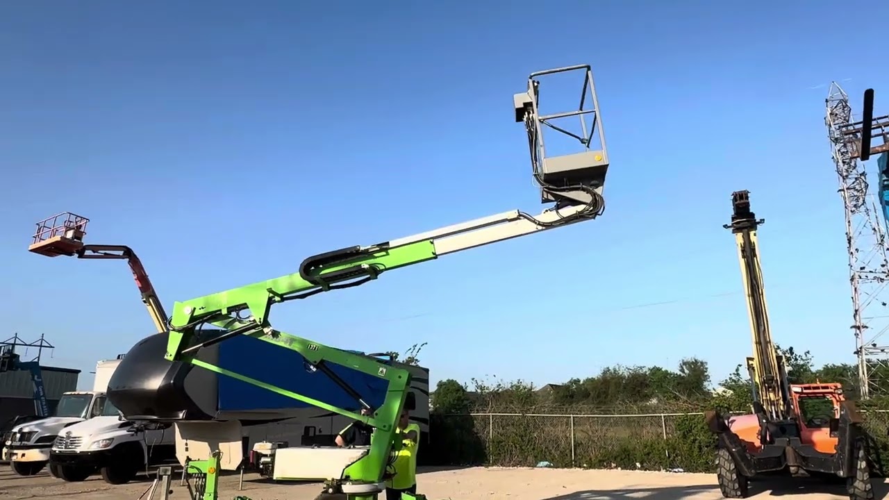 Niftylift TM34TGE Tow Behind Trailer Mounted Cherry Picker Lift