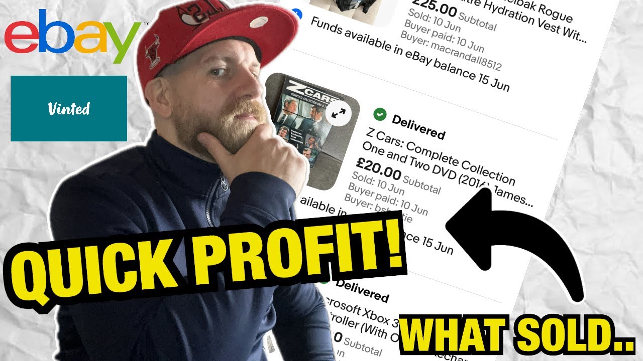 Quick Profit Flipping Charity Shop Finds On Ebay!