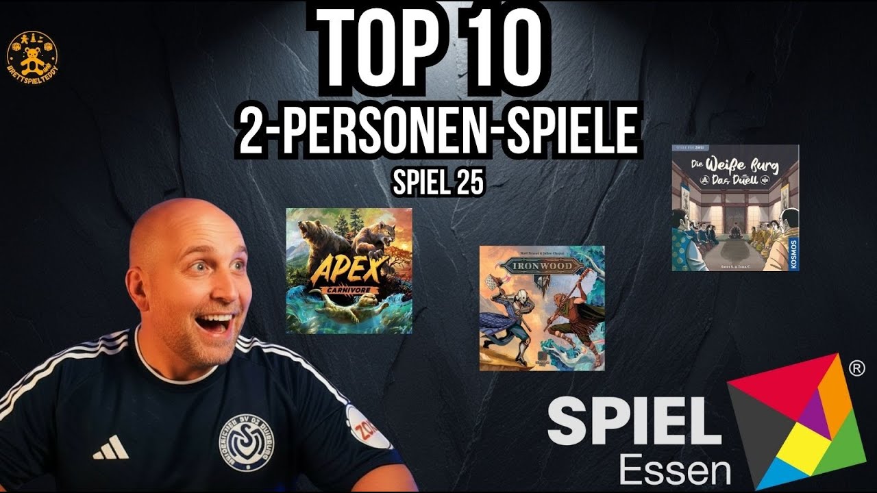 SPIEL '25 Top 10 - Das sind die besten Spiele zu zweit!