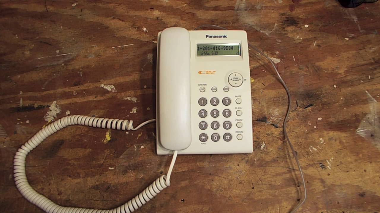 Panasonic KX-TSC11W Ringing