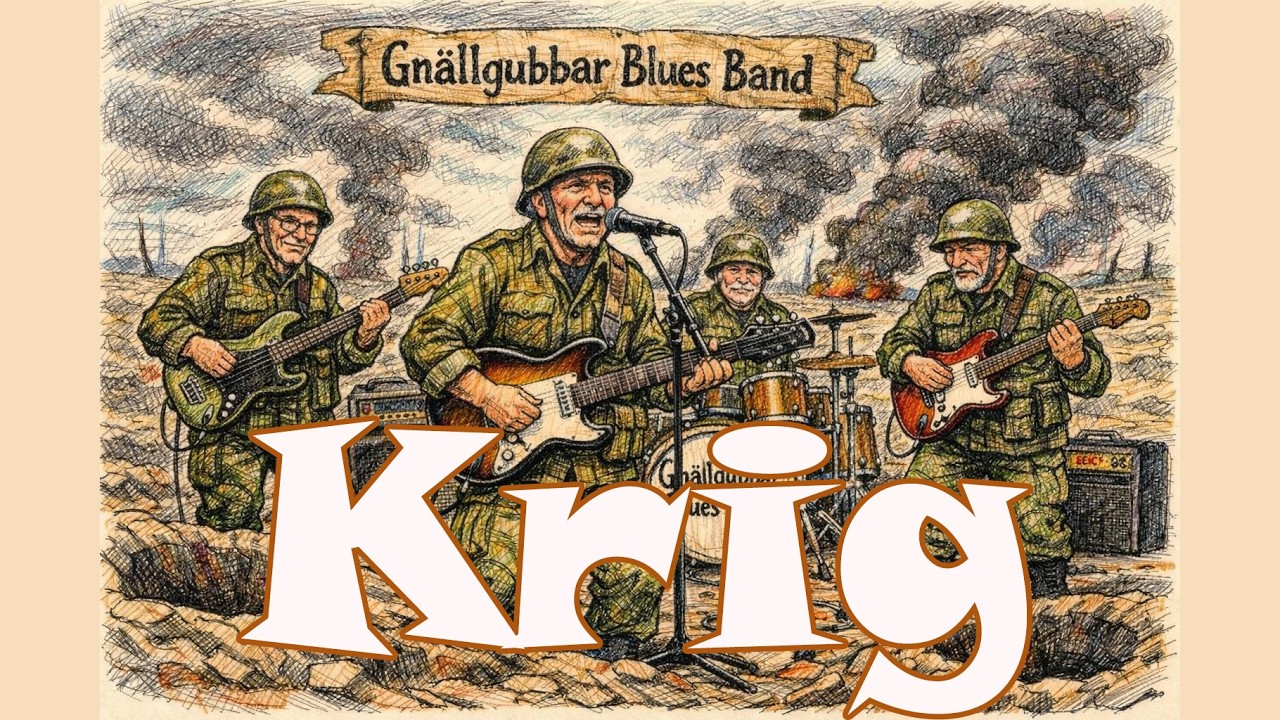 Krig - Ett aktuellt ämne i blues-funk stil