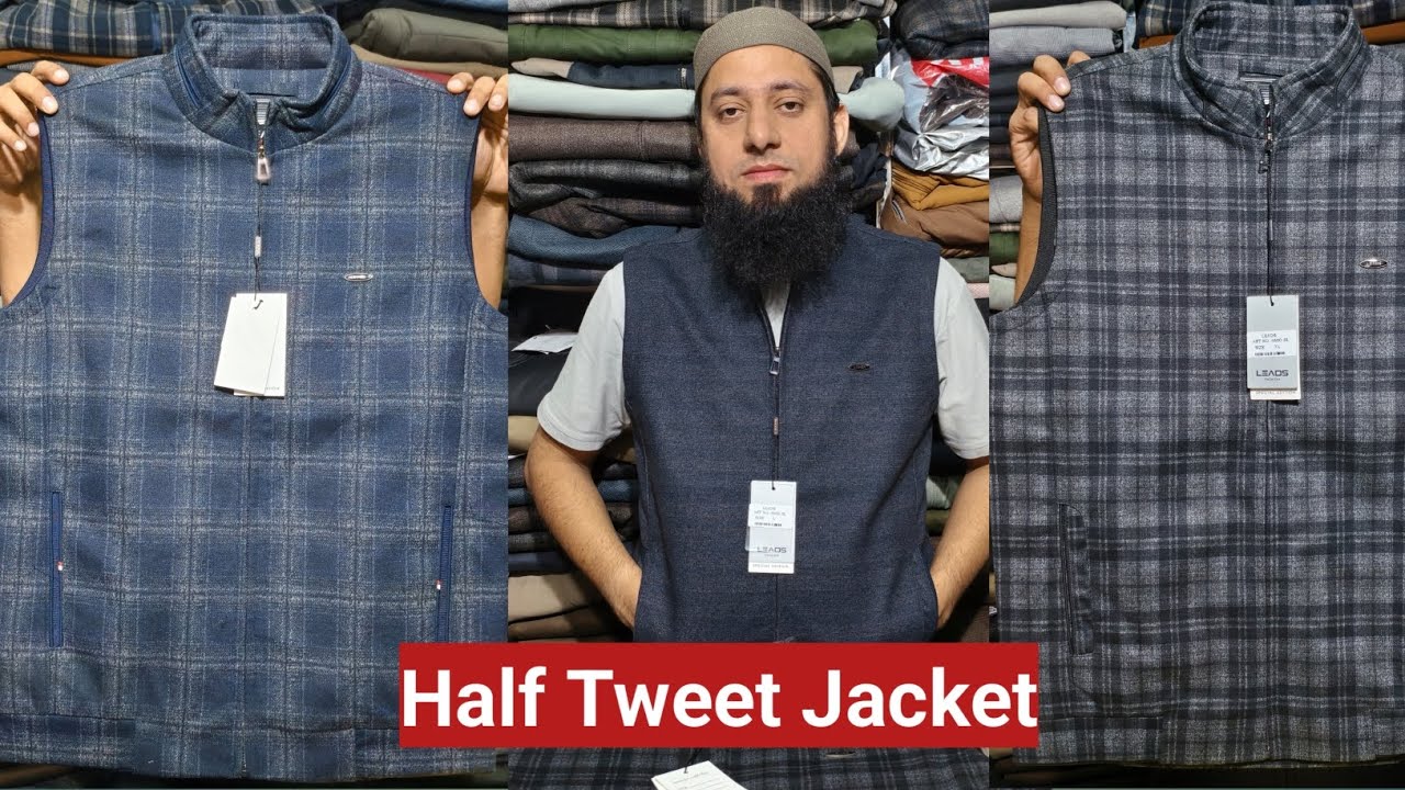Men’s Winter Sleeveless Jackets | Woollen Half Jacket Collection 2025”