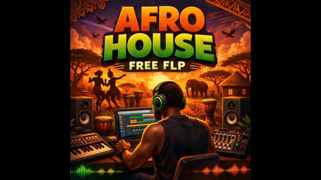 Afro House - Template 1/FREE FLP DOWNLOAD!!!!