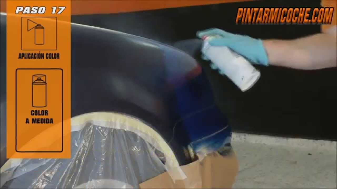 Como pintar mi coche con spray (PINTARMICOCHE.COM)