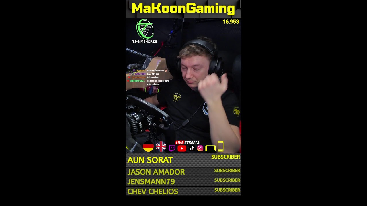 3. Runde der MaKoon Meisterschaft in Monza! | Le mans Ultimate | Multistream LIVE (Portrait)