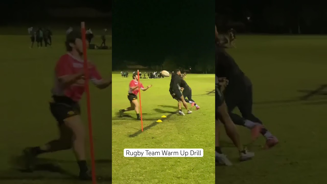 Rugby Team Warm Up Drill | PerformHQ