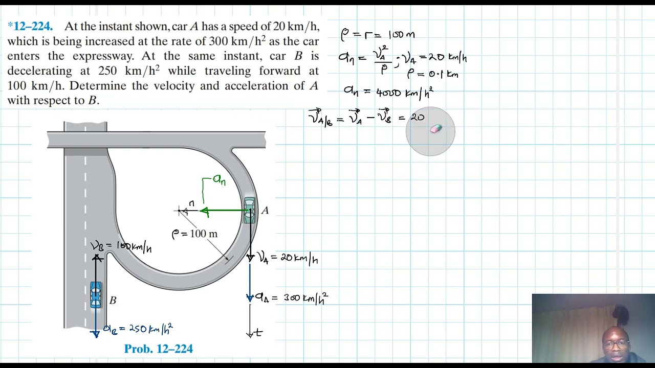 12–224 Kinematics of a Particle (Chapter 12: Hibbeler Dynamics) Benam Academy