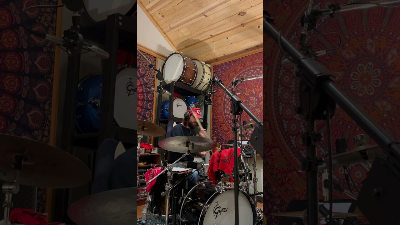 Laying down some time today @Pentavarit Berry Hill, Nashville, TN. #drums #drummer #drumgroove