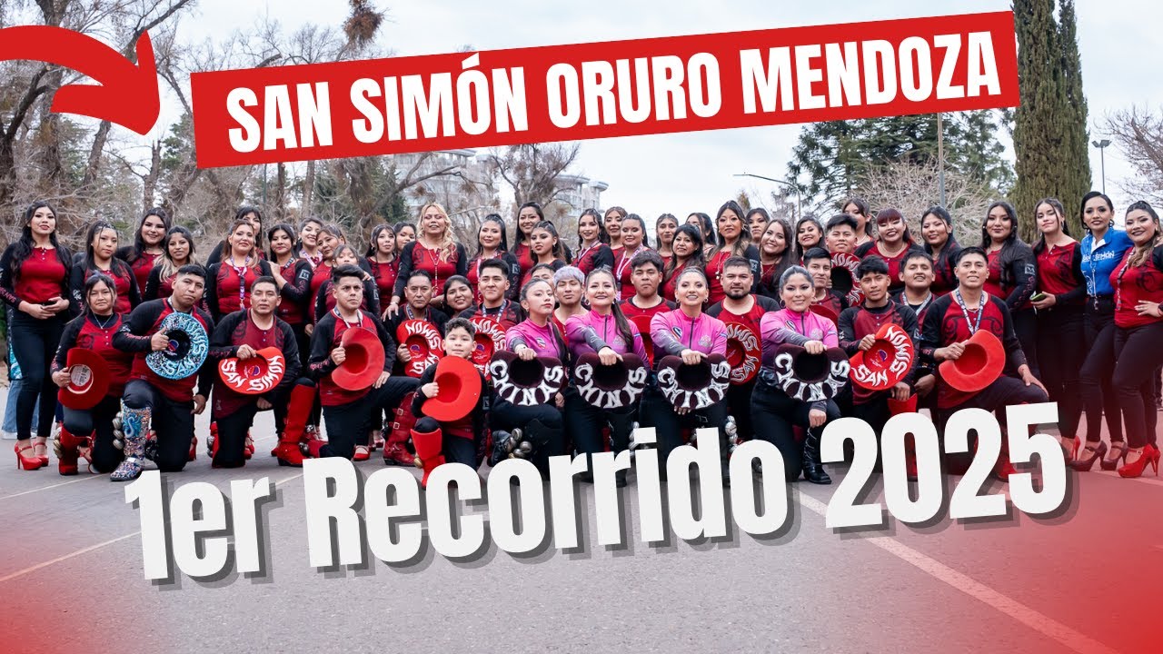 SAN SIMÓN ORURO MENDOZA - PRIMER RECORRIDO
