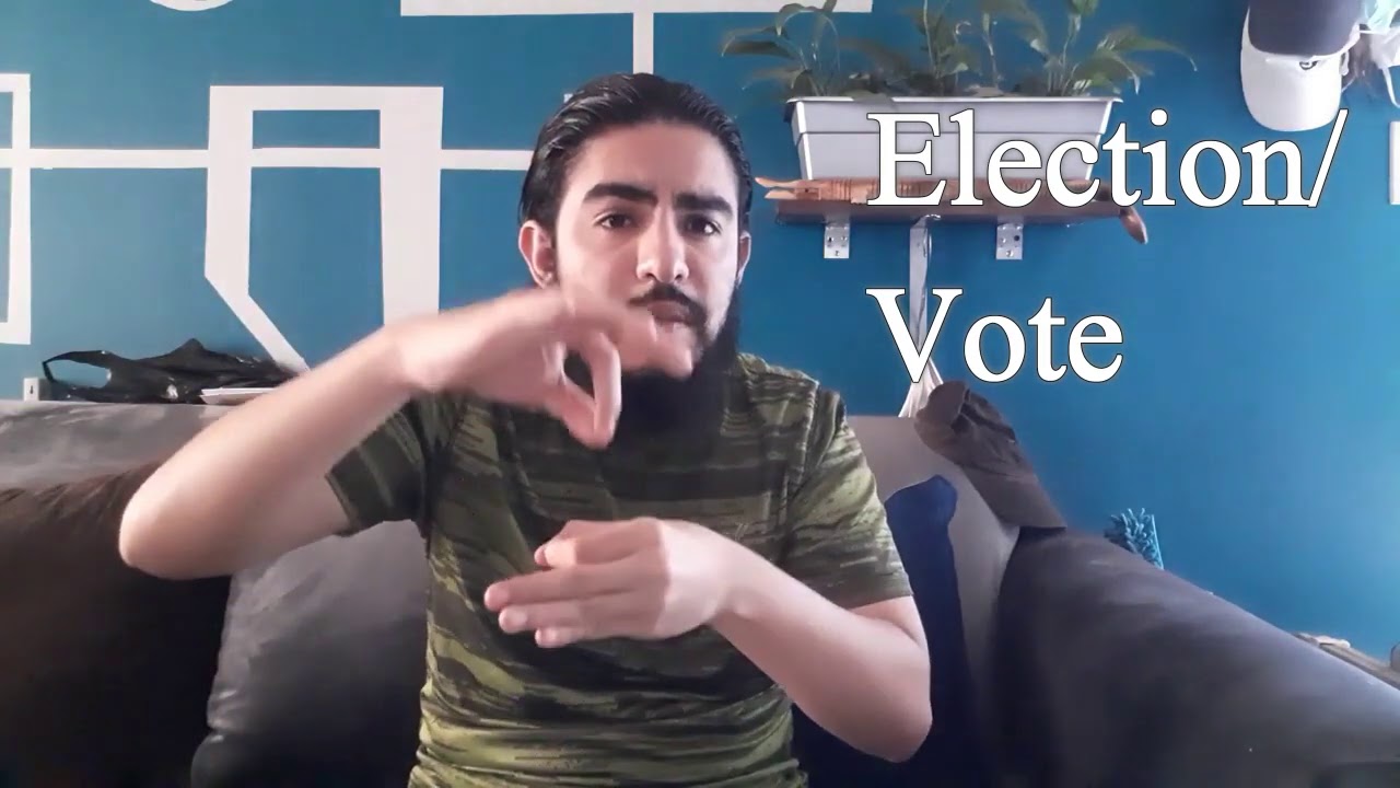 ASL Political and Government (Sign Language)- Deaf